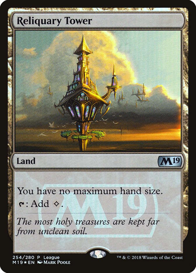 Reliquary Tower (League) [Core Set 2019 Promos] | Gamers Paradise