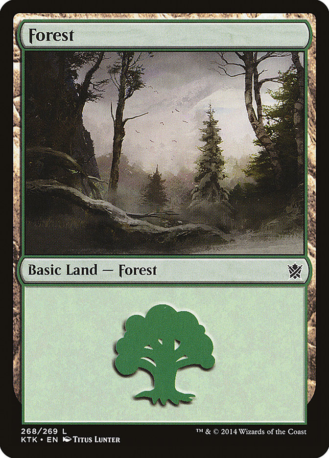 Forest (268) [Khans of Tarkir] | Gamers Paradise