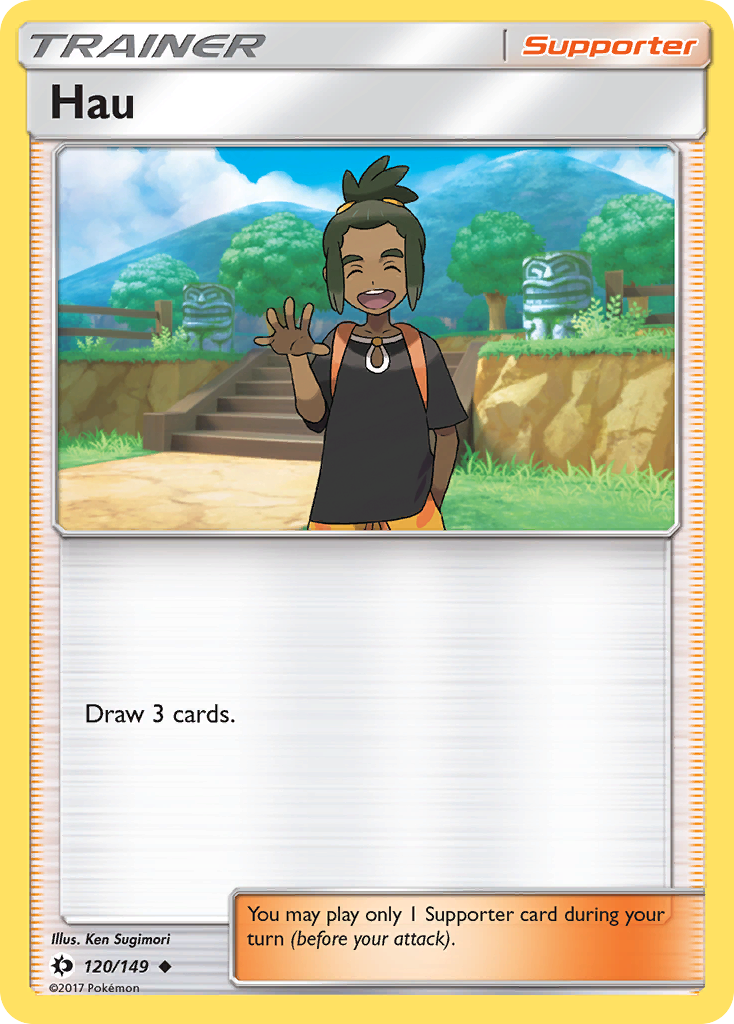 Hau (120/149) [Sun & Moon: Base Set] | Gamers Paradise