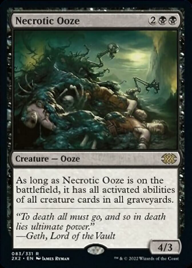 Necrotic Ooze [Double Masters 2022] | Gamers Paradise