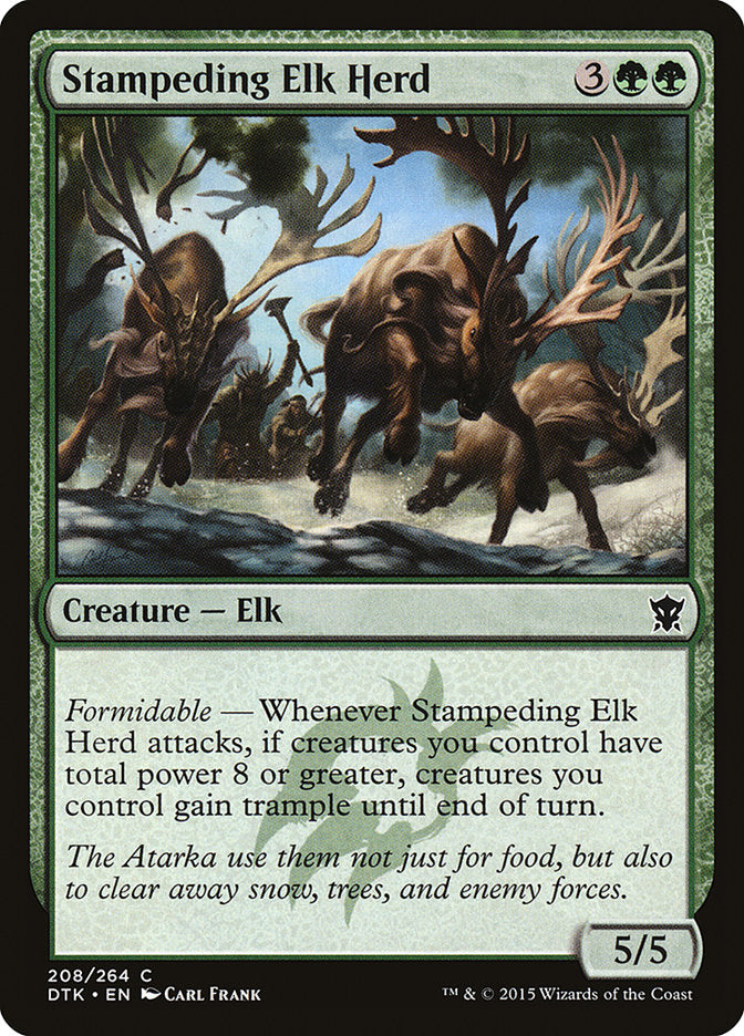 Stampeding Elk Herd [Dragons of Tarkir] | Gamers Paradise