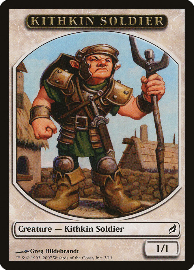 Kithkin Soldier Token [Lorwyn Tokens] | Gamers Paradise
