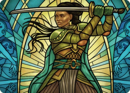 Shanna, Purifying Blade Art Card 2 [Dominaria United Art Series] | Gamers Paradise