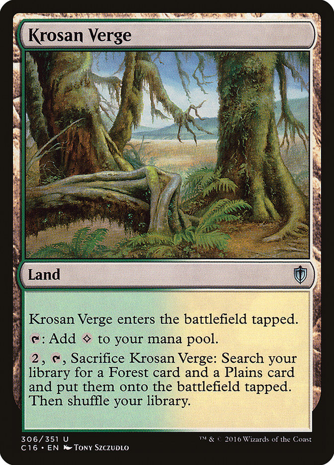 Krosan Verge [Commander 2016] | Gamers Paradise