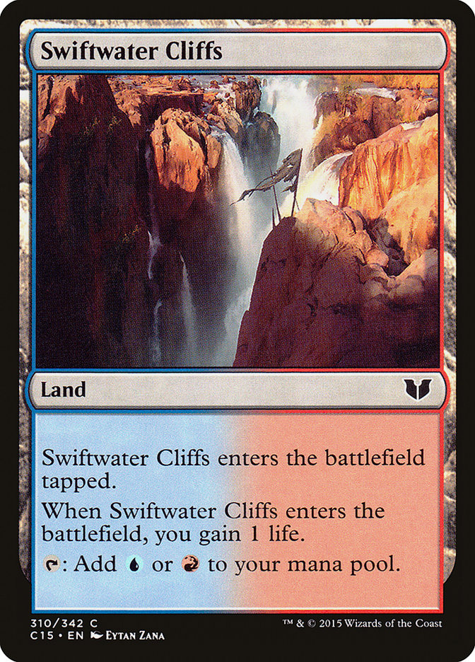 Swiftwater Cliffs [Commander 2015] | Gamers Paradise