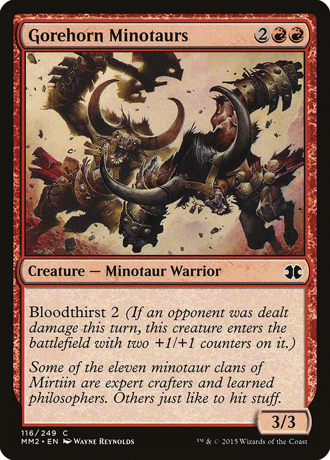 Gorehorn Minotaurs [Modern Masters 2015] | Gamers Paradise