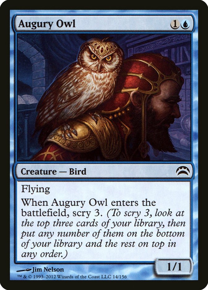 Augury Owl [Planechase 2012] | Gamers Paradise