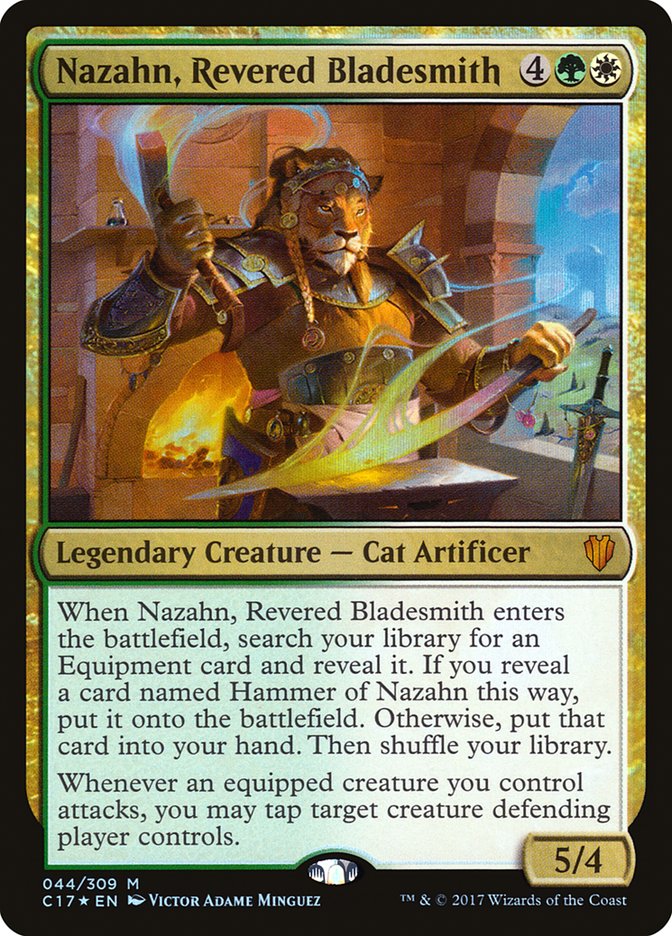 Nazahn, Revered Bladesmith [Commander 2017] | Gamers Paradise