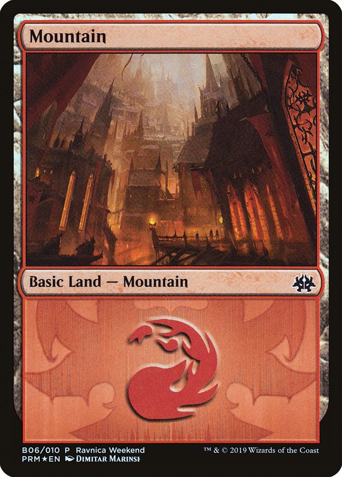 Mountain (B06) [Ravnica Allegiance Guild Kit] | Gamers Paradise