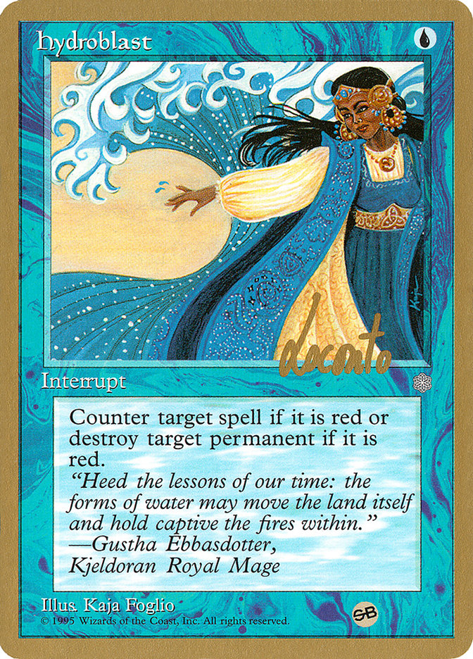Hydroblast (Michael Loconto) (SB) [Pro Tour Collector Set] | Gamers Paradise