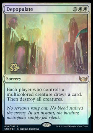Depopulate [Streets of New Capenna Prerelease Promos] | Gamers Paradise