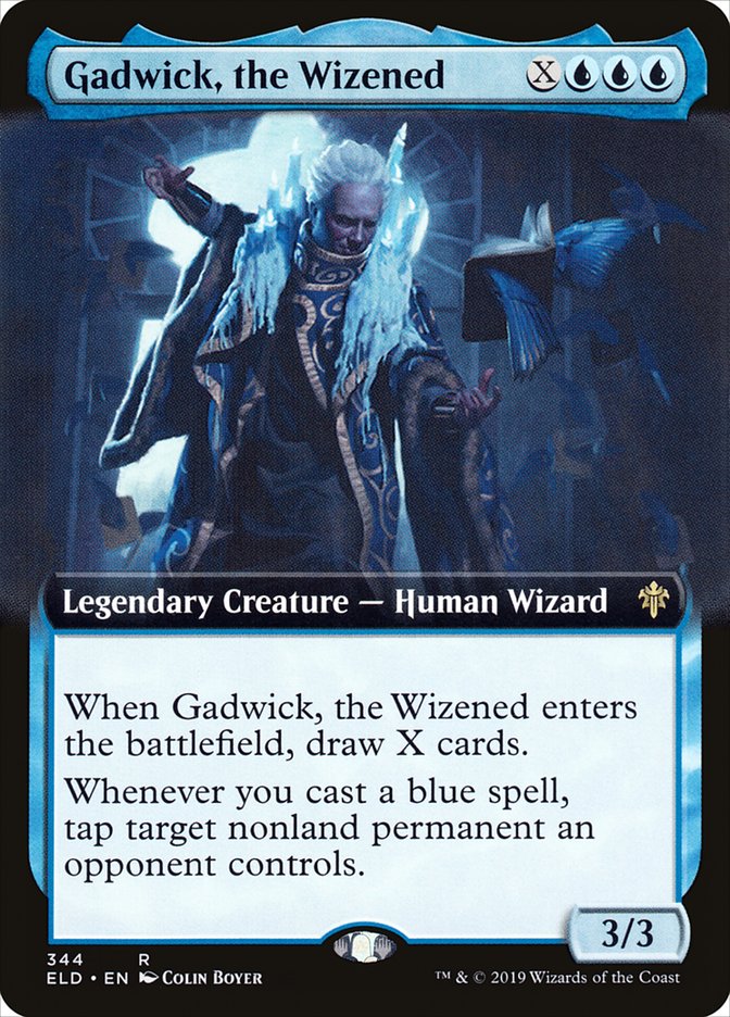 Gadwick, the Wizened (Extended Art) [Throne of Eldraine] | Gamers Paradise