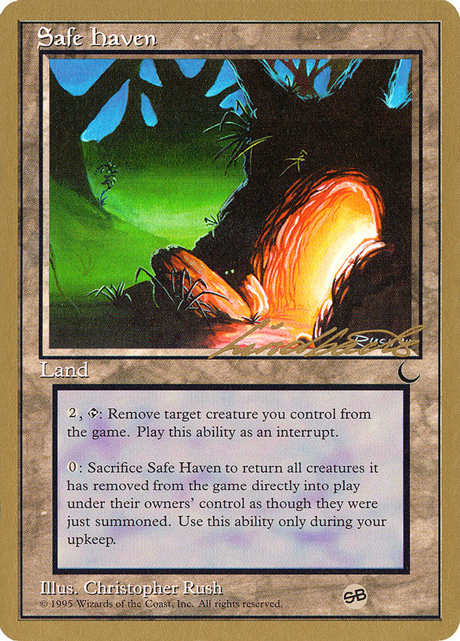 Safe Haven (Leon Lindback) (SB) [Pro Tour Collector Set] | Gamers Paradise