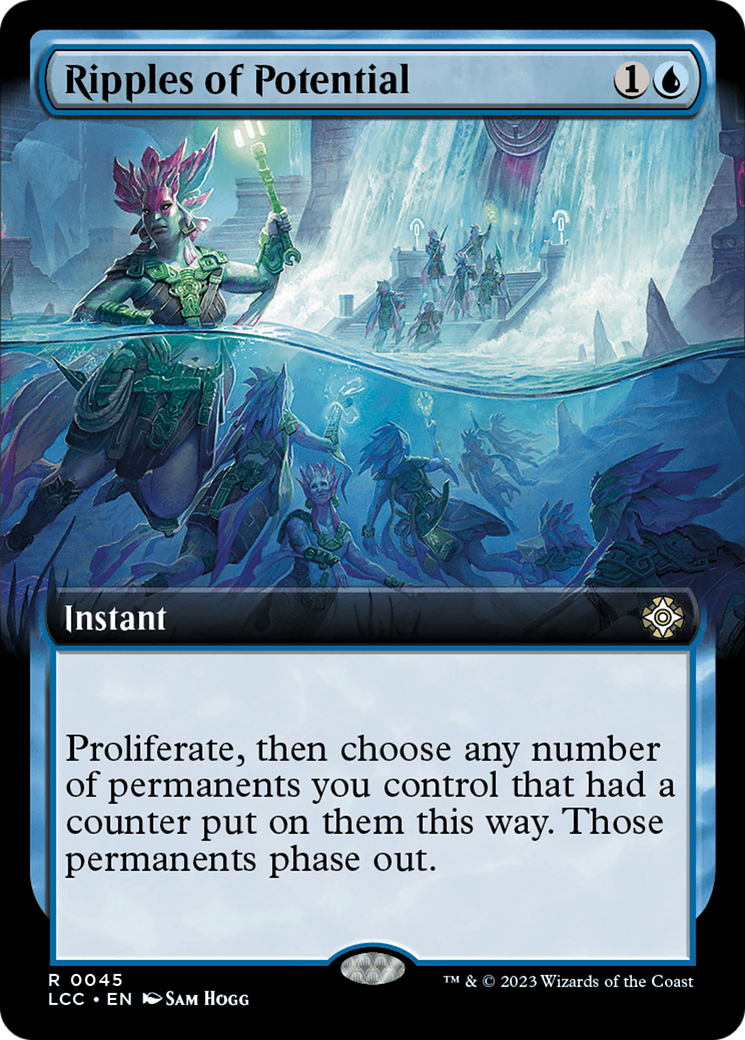 Ripples of Potential (Extended Art) [The Lost Caverns of Ixalan Commander] | Gamers Paradise