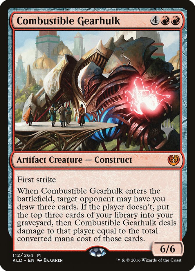 Combustible Gearhulk (Promo Pack) [Kaladesh Promos] | Gamers Paradise