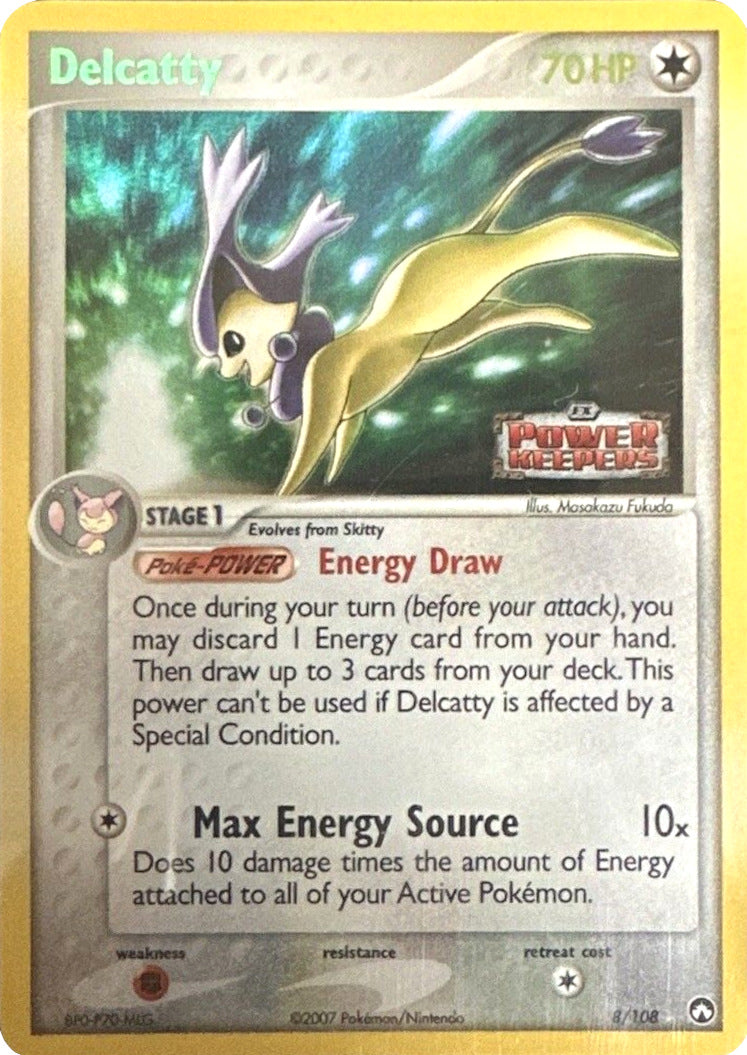 Delcatty (8/108) (Stamped) [EX: Power Keepers] | Gamers Paradise