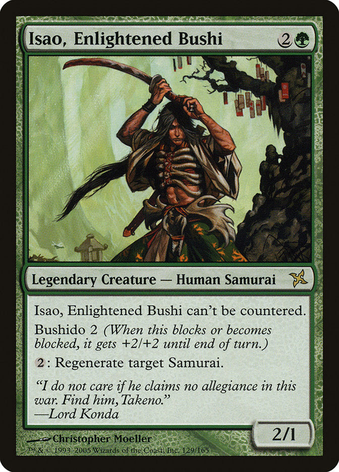 Isao, Enlightened Bushi [Betrayers of Kamigawa] | Gamers Paradise