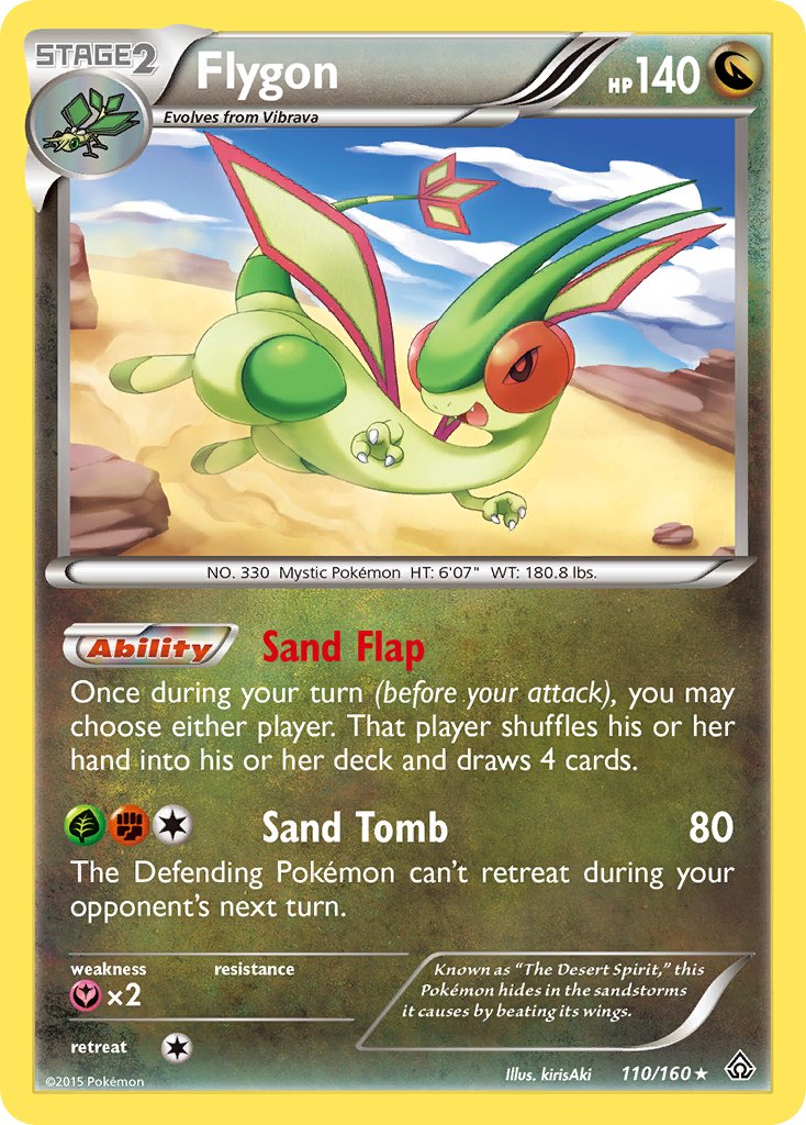 Flygon (110/160) (Cosmos Holo) (Blister Exclusive) [XY: Primal Clash] | Gamers Paradise