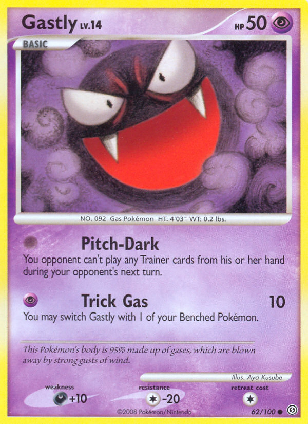 Gastly (62/100) [Diamond & Pearl: Stormfront] | Gamers Paradise