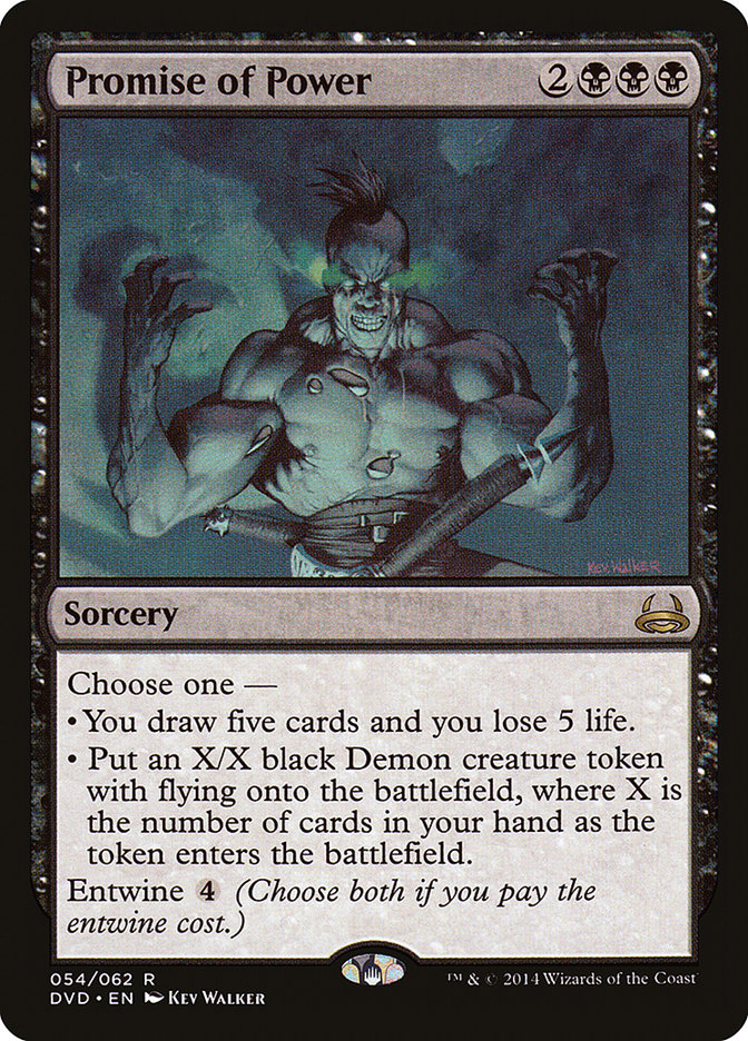 Promise of Power (Divine vs. Demonic) [Duel Decks Anthology] | Gamers Paradise
