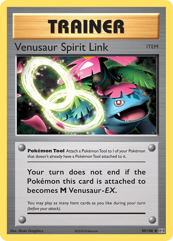 Venusaur Spirit Link (89/108) [XY: Evolutions] | Gamers Paradise