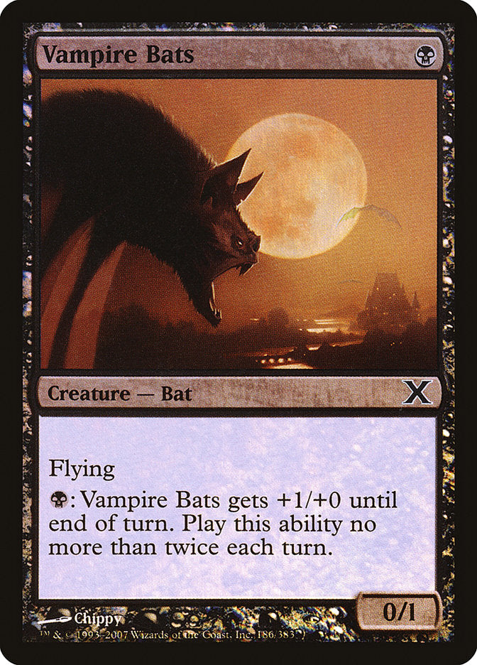 Vampire Bats (Premium Foil) [Tenth Edition] | Gamers Paradise