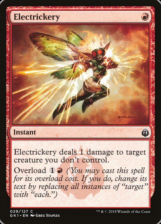 Electrickery [Guilds of Ravnica Guild Kit] | Gamers Paradise