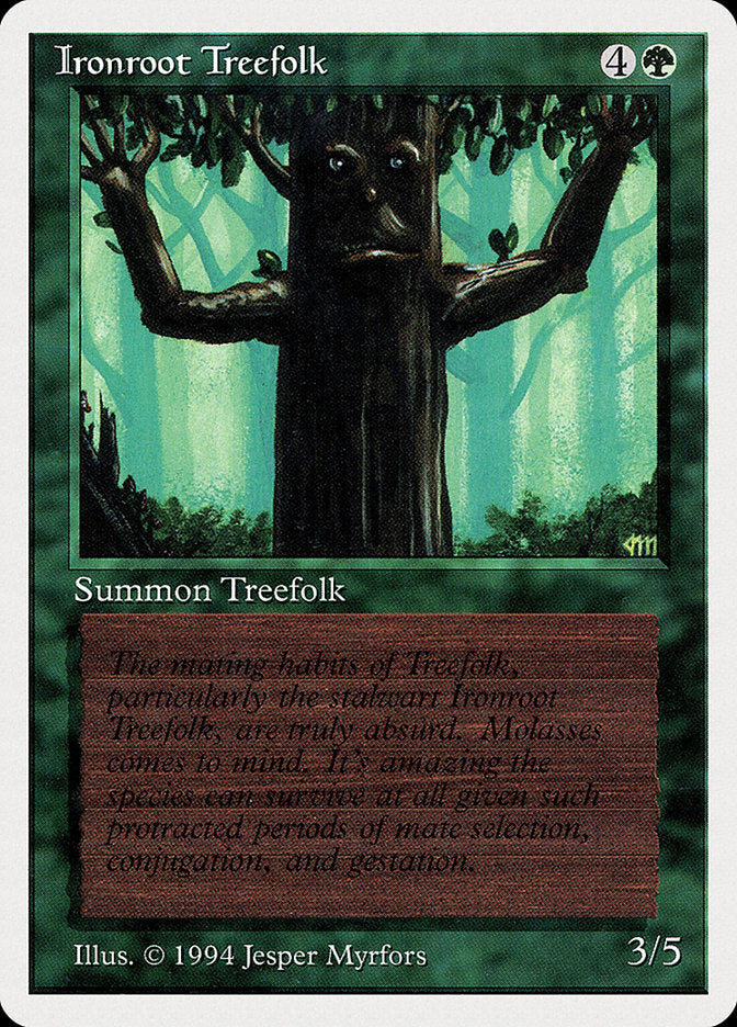 Ironroot Treefolk [Summer Magic / Edgar] | Gamers Paradise