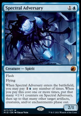 Spectral Adversary (Promo Pack) [Innistrad: Midnight Hunt Promos] | Gamers Paradise