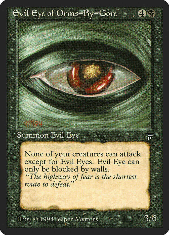 Evil Eye of Orms-by-Gore [Legends] | Gamers Paradise