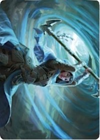 Sea Gate Stormcaller Art Card [Zendikar Rising Art Series] | Gamers Paradise