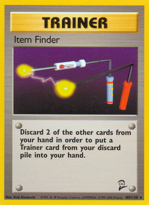 Item Finder (103/130) [Base Set 2] | Gamers Paradise