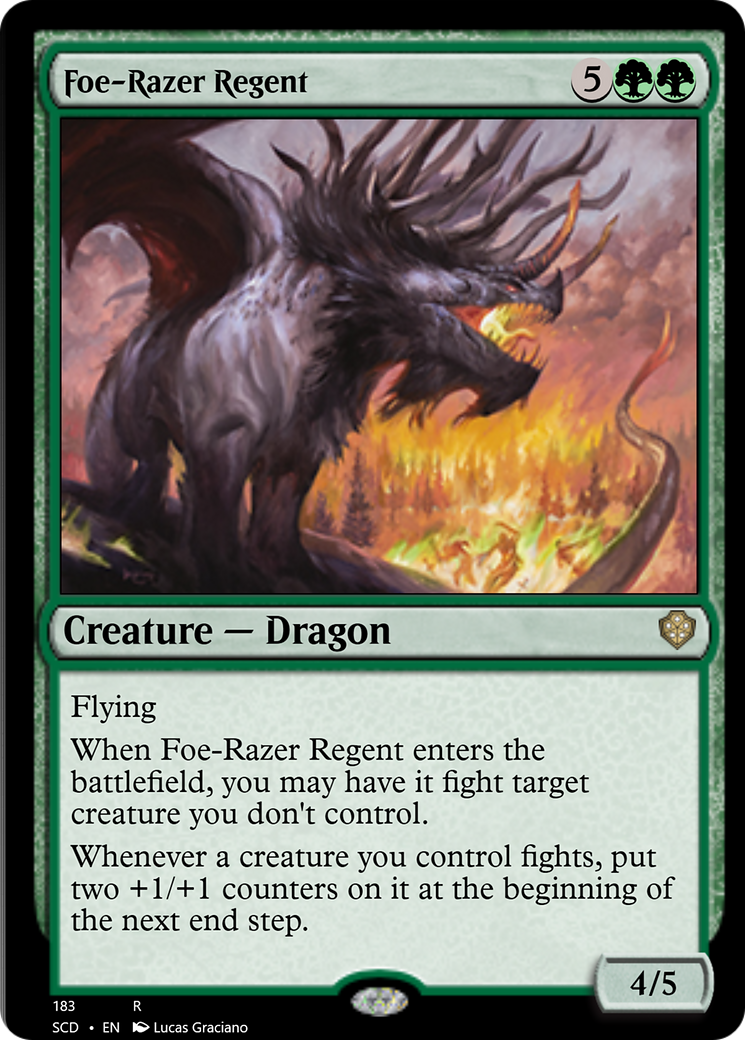 Foe-Razer Regent [Starter Commander Decks] | Gamers Paradise