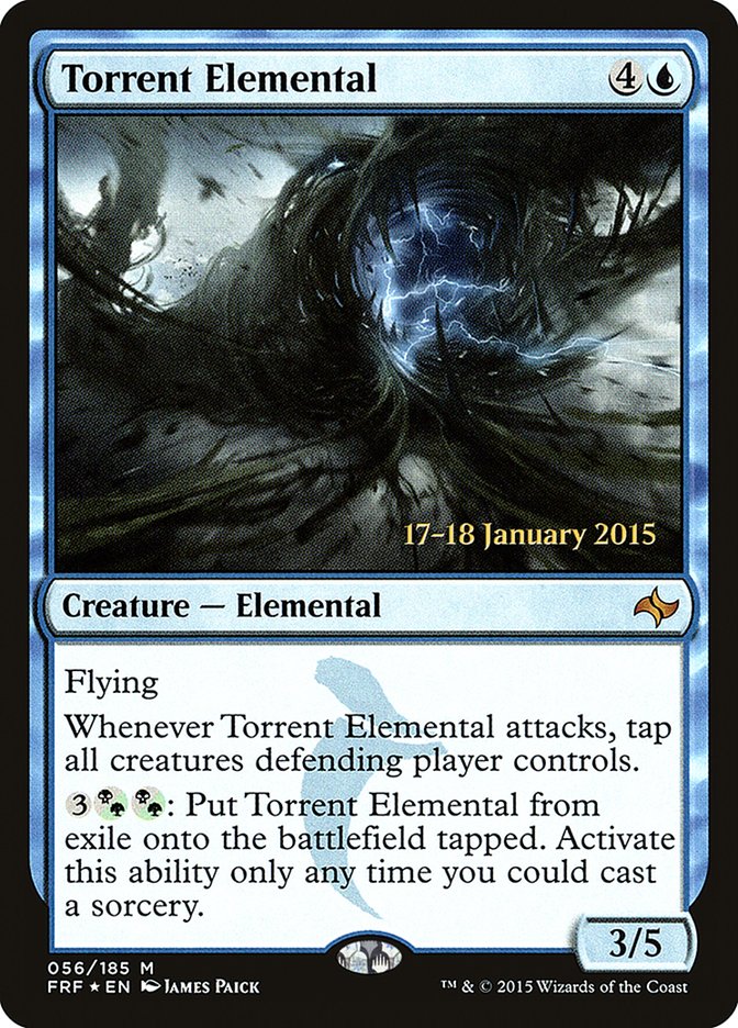 Torrent Elemental [Fate Reforged Prerelease Promos] | Gamers Paradise