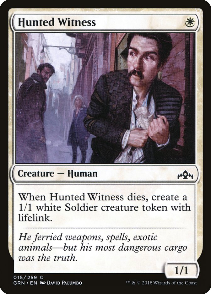 Hunted Witness [Guilds of Ravnica] | Gamers Paradise