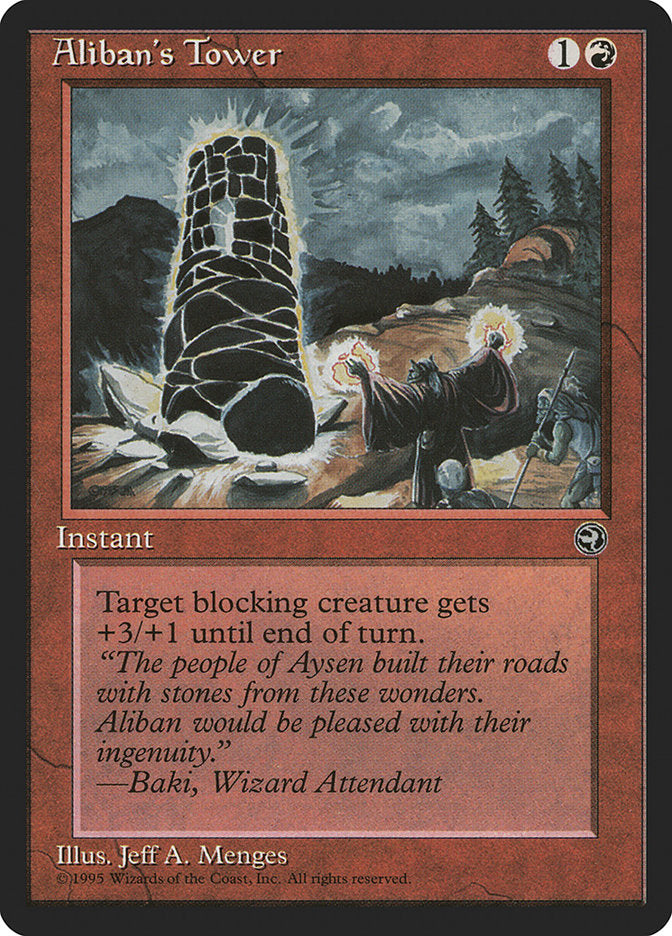 Aliban's Tower (Baki Flavor Text) [Homelands] | Gamers Paradise