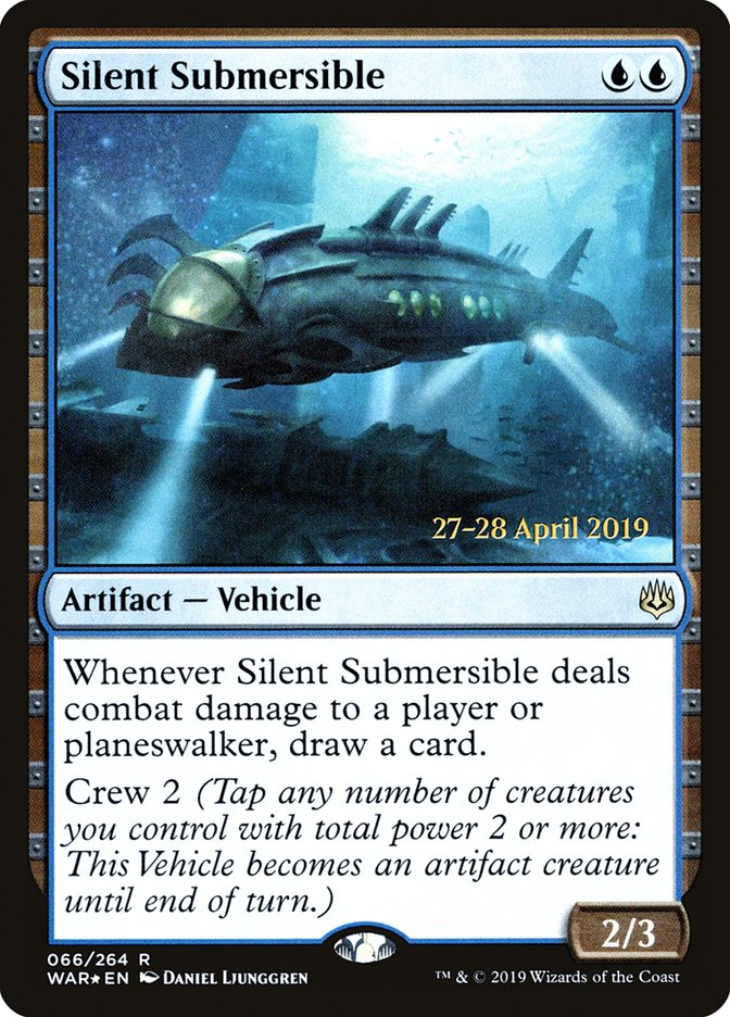Silent Submersible [War of the Spark Prerelease Promos] | Gamers Paradise