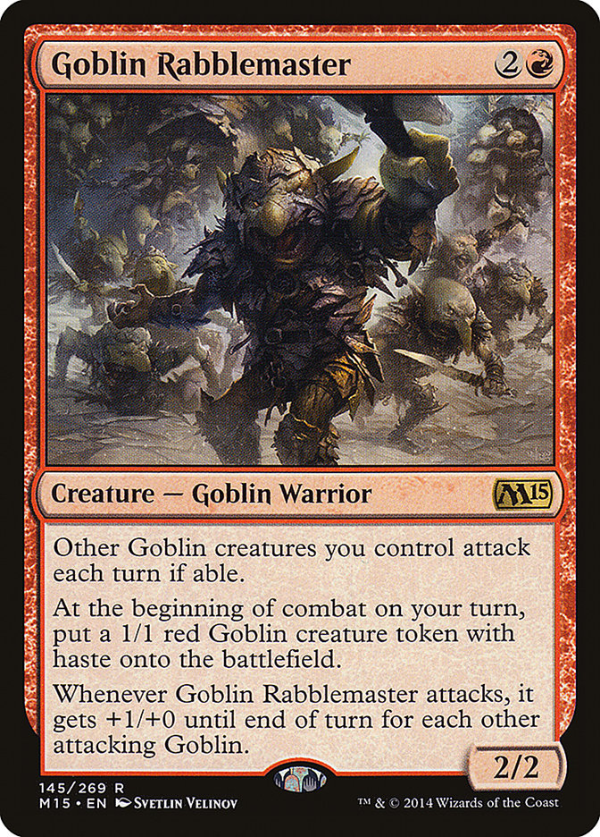 Goblin Rabblemaster [Magic 2015] | Gamers Paradise