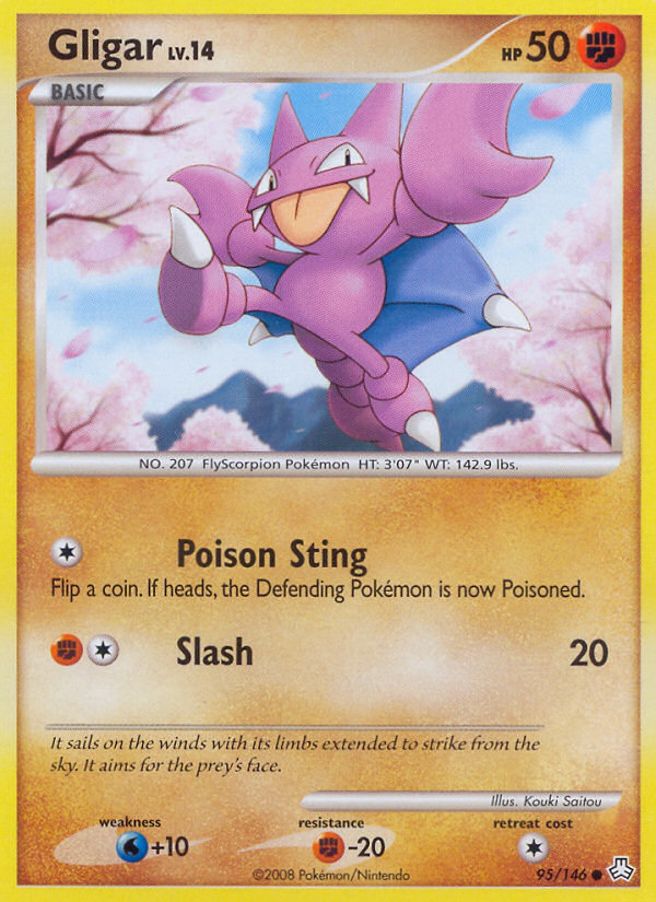 Gligar (95/146) [Diamond & Pearl: Legends Awakened] | Gamers Paradise