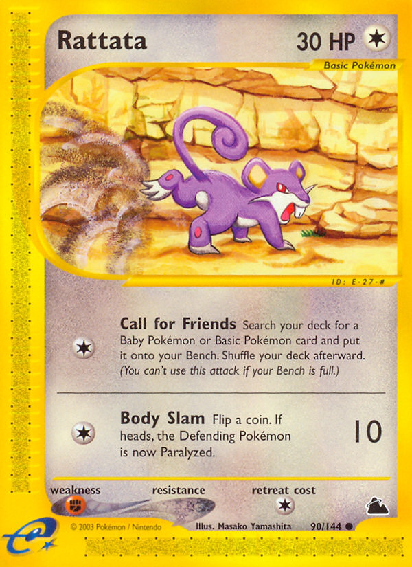 Rattata (90/144) [Skyridge] | Gamers Paradise