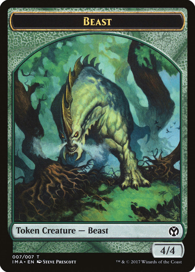 Beast Token [Iconic Masters Tokens] | Gamers Paradise