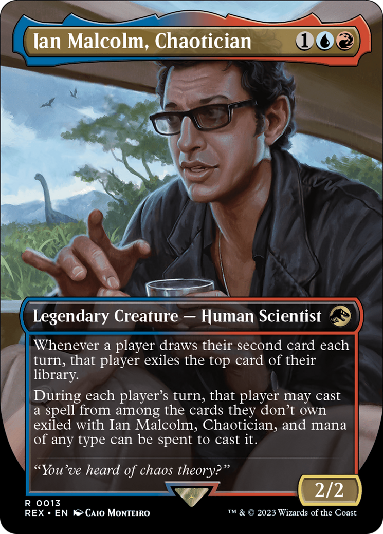 Ian Malcolm, Chaotician (Borderless) [Jurassic World Collection] | Gamers Paradise