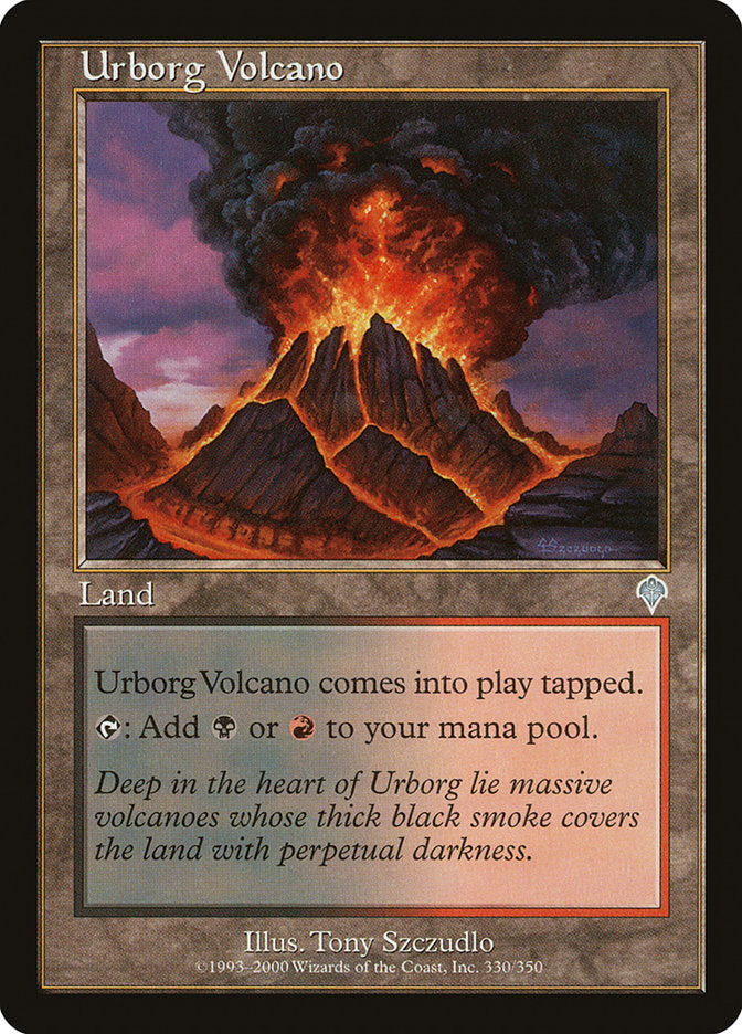 Urborg Volcano [Invasion] | Gamers Paradise