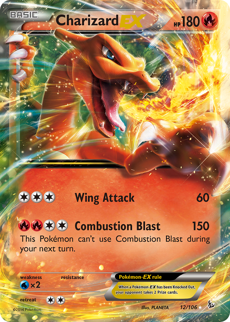 Charizard EX (12/106) [XY: Flashfire] | Gamers Paradise