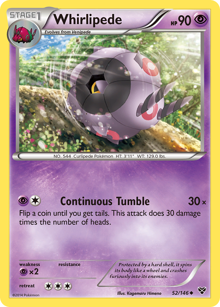 Whirlipede (52/146) [XY: Base Set] | Gamers Paradise