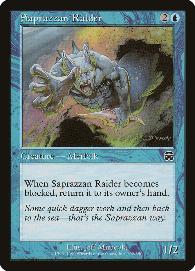 Saprazzan Raider [Mercadian Masques] | Gamers Paradise