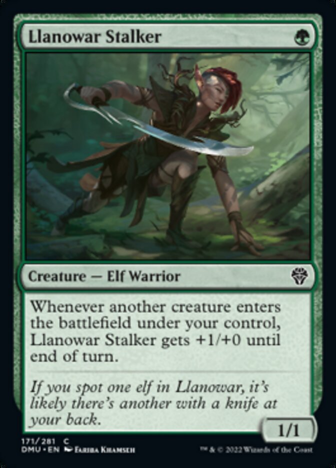 Llanowar Stalker [Dominaria United] | Gamers Paradise