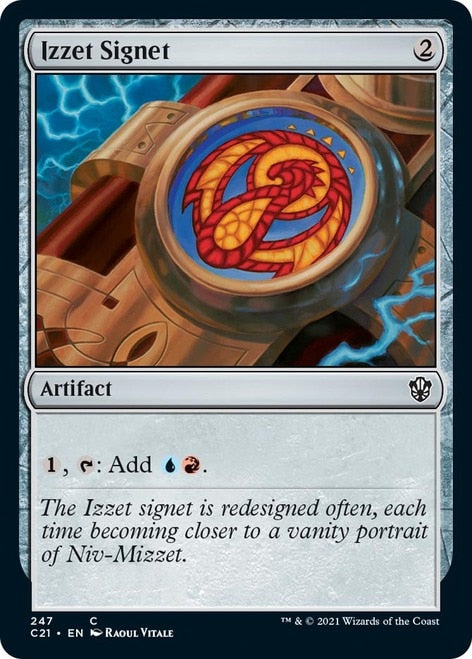 Izzet Signet [Commander 2021] | Gamers Paradise