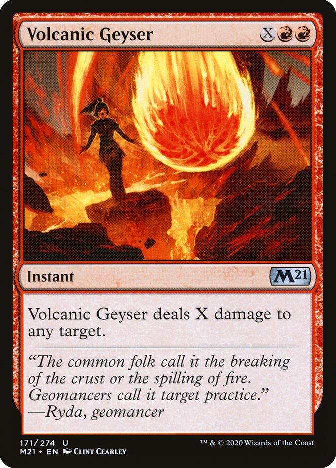 Volcanic Geyser [Core Set 2021] | Gamers Paradise