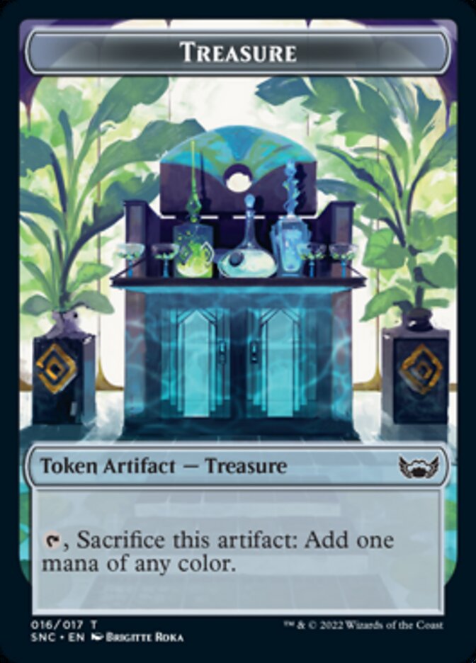 Treasure Token (016) [Streets of New Capenna Tokens] | Gamers Paradise